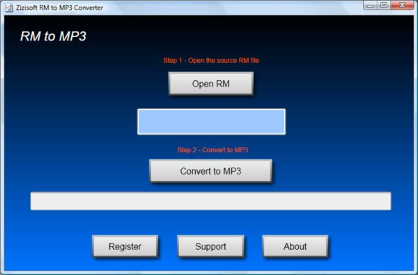 Zizisoft RM to MP3 Converter