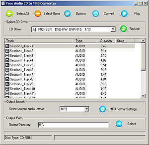online audio cd to mp3 converter free