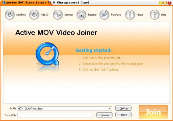 Active MOV Video Joiner