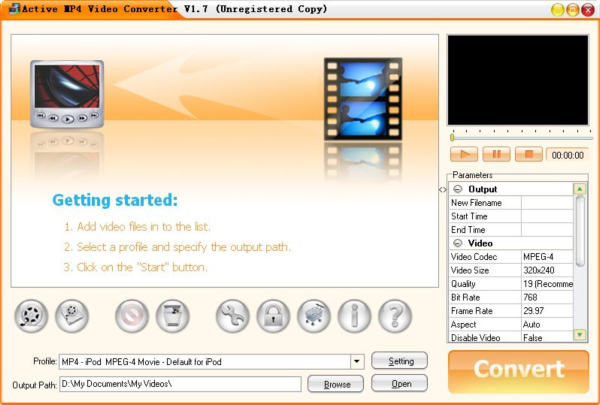 Active MP4 Video Converter