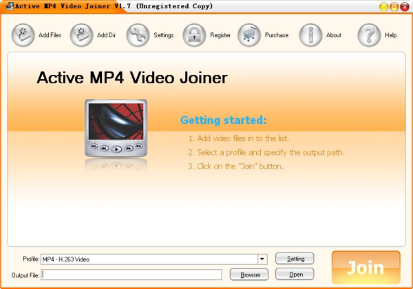 Active MP4 Video Joiner