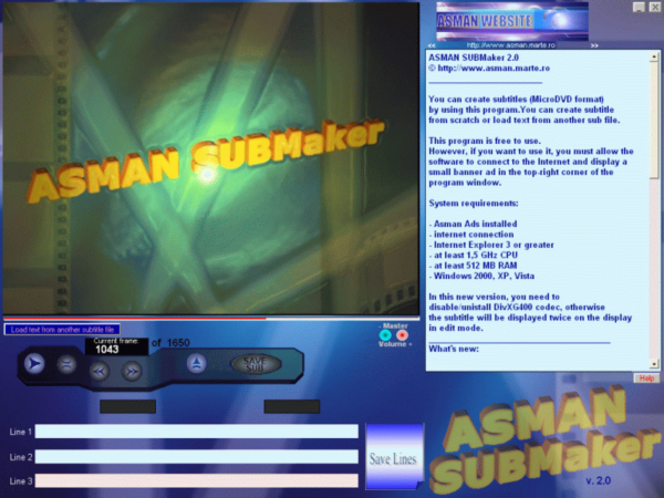 ASMAN SUBMaker