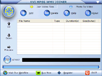 AVI MPEG WMV Joiner