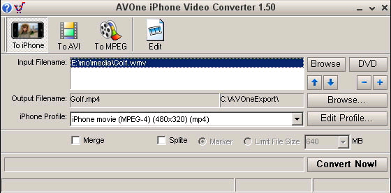 AVOne iPhone Video Converter