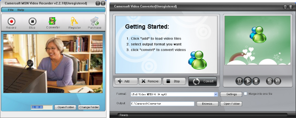 Camersoft MSN Video Recorder