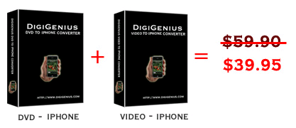 Digigenius DVD+video to iPhone Converter
