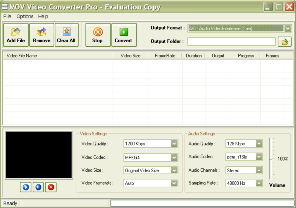 MOV Video Converter Pro
