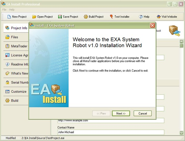 EA Install Pro