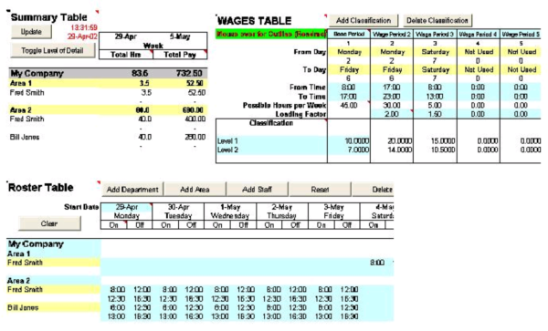 Wage Calculator Excel