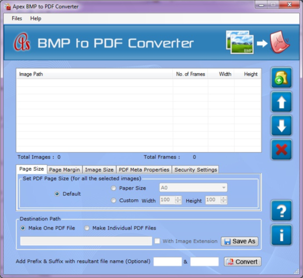Bitmap to PDF Converter - BMP Image to PDF