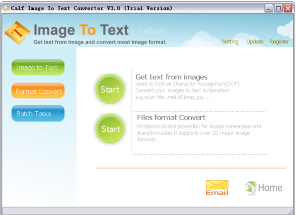 Calf Image To Text Converter