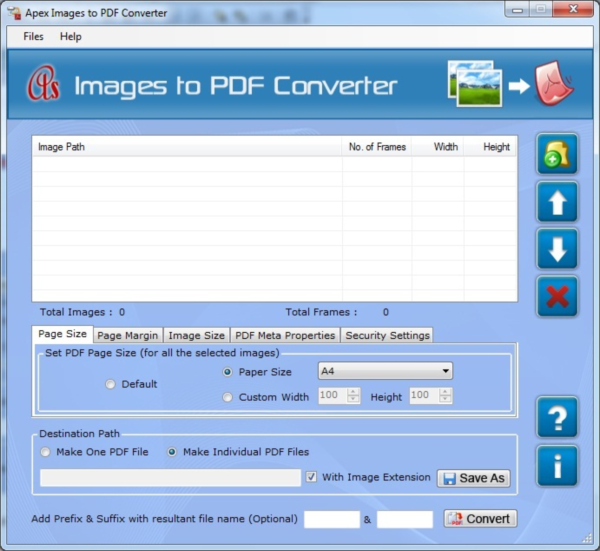 Picture to PDF Converter