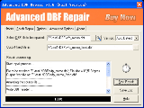 Advanced DBF Repair