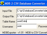 DataConversionTools.com MDB Exporter