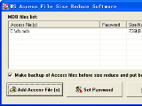Fans MS Access File Size Reduce Software