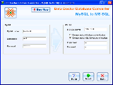 MySQL To MS SQL Conversion Software