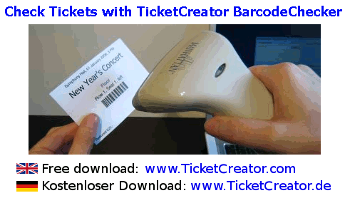 BarcodeChecker - Eintrittskarten prfen
