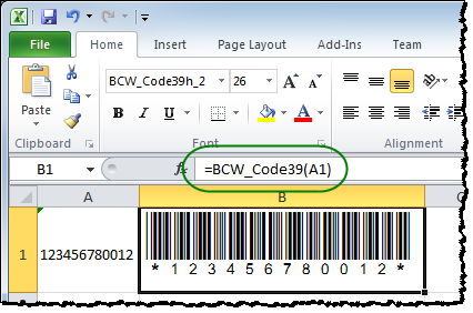 BarCodeWiz Code 39 Barcode Fonts