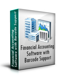 Financial Accounting Software with Barcode Support