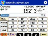 Scientific Advantage Calculator