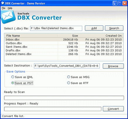 Convert Outlook Express to Thunderbird
