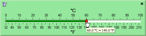 Fahrenheit to Celsius/Centigrade