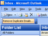 Remove Duplicate Emails for Outlook