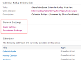 SharePoint Calendar Rollup