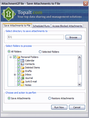Attachment2File for Outlook