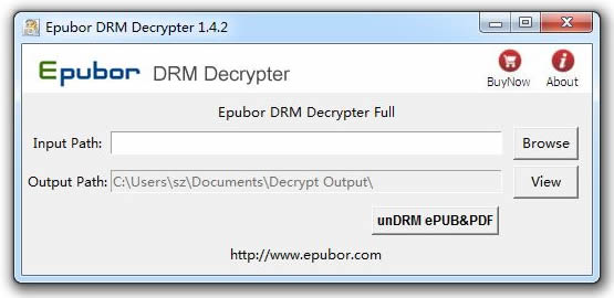 Epubor DRM Decrypter