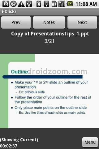 i-Clickr PowerPoint Remote for Android