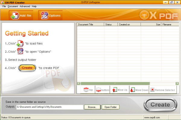 OX PowerPoint to PDF Converter