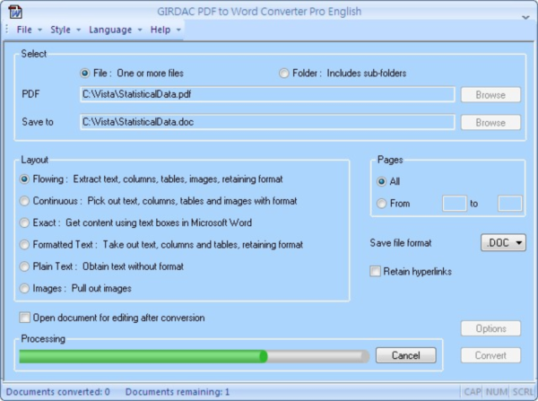 PDF to Word Converter Pro