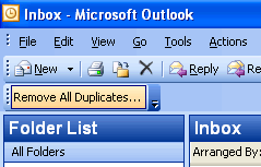 Remove All Duplicates for Outlook