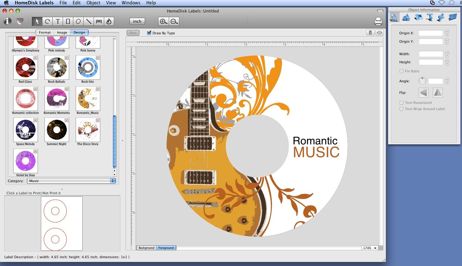 Microsoft Word Cd Case Template