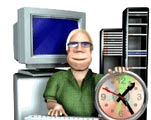 1-st Virtual Promotional Clock