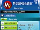 MobiMonster Weather Forecast