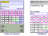 PDAcalc units