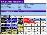 tApCalc Financial tape calculator(Palm High Res)
