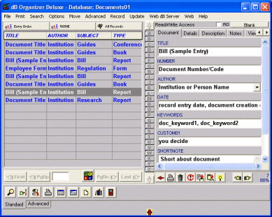 Document Organizer Deluxe
