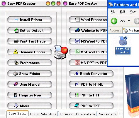 Easy PDF Creator