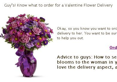 Guys Guide to Valentine Flower Delivery