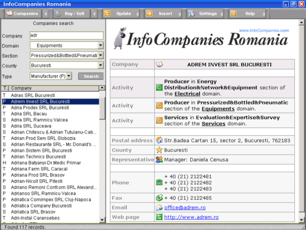 InfoCompanies Romania