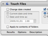 Touch Files Action for Mac