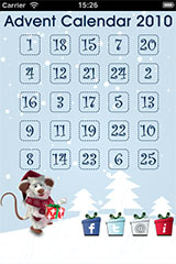 Christmas Advent Calendar for Mobile