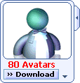 MSN Avatar Display Pack