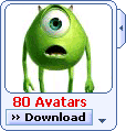 MSN Cartoon Avatar Display Pack