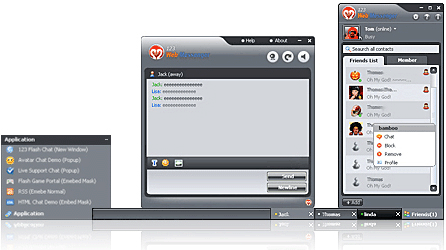 123 Web Messenger Software for Mac