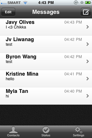 Chikka Txt Messenger for iPhone
