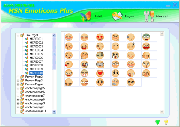 MSN Emoticons Plus